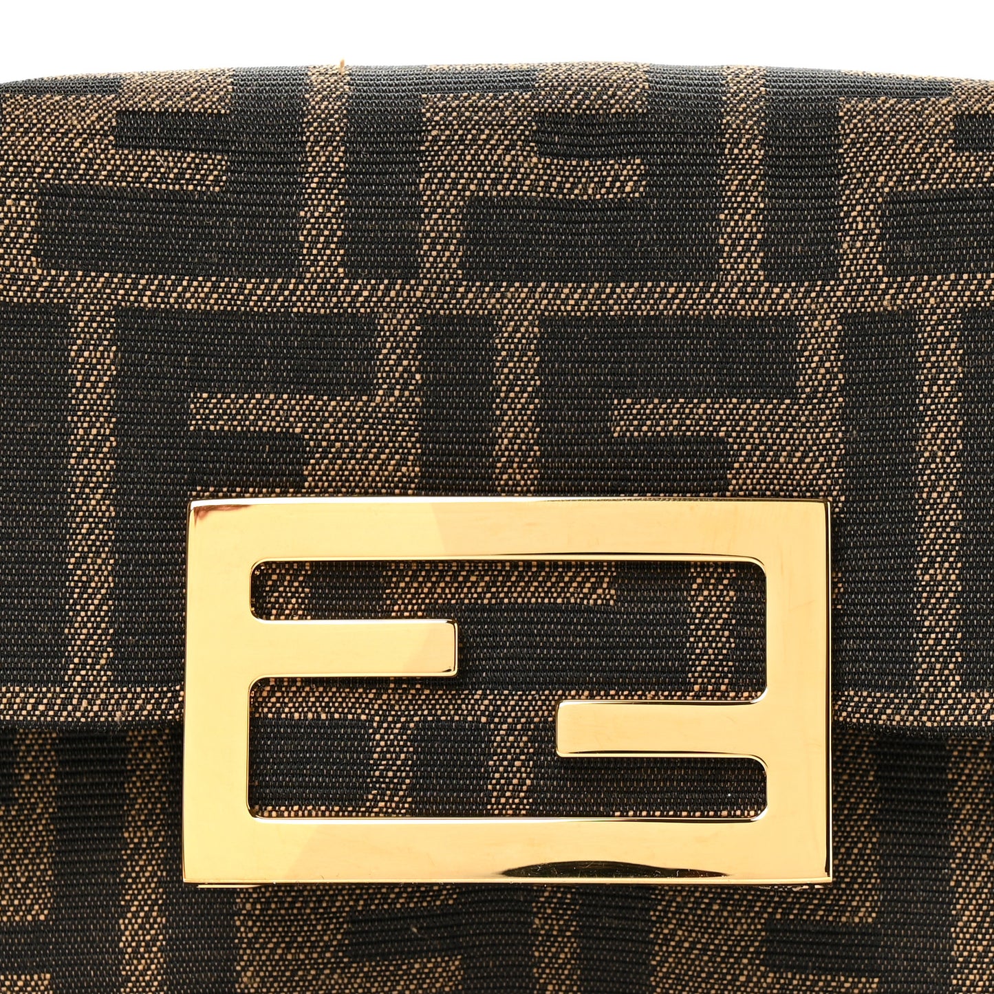 Fabric Jacquard FF 1974 Phone Baguette Tobacco Moro