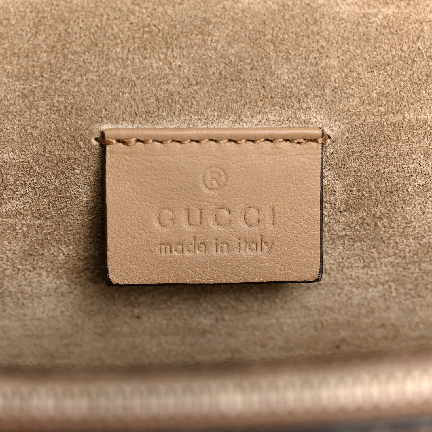 Gucci GG Supreme Monogram Small Dionysus Shoulder Bag Taupe 7 of 14