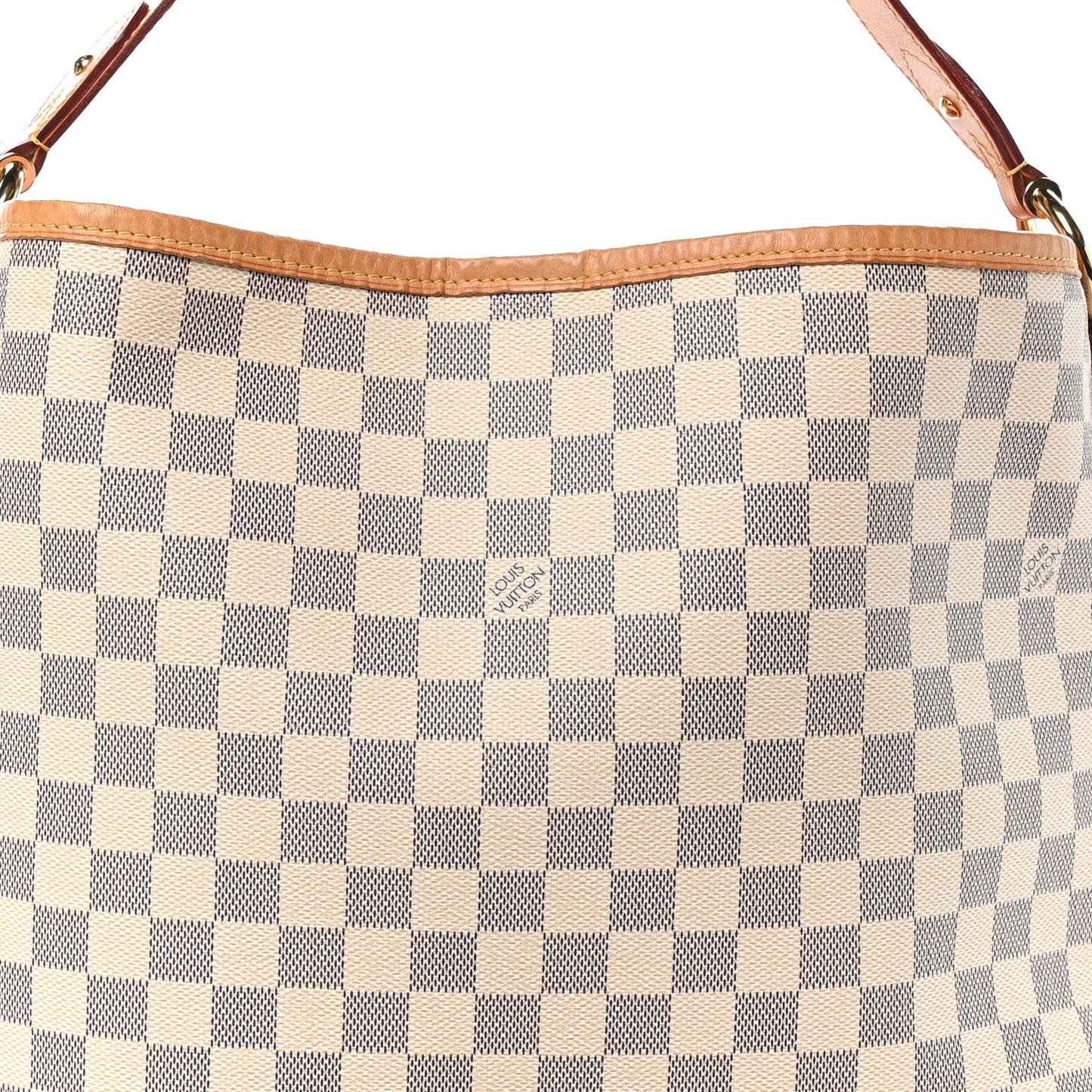Damier Azur Delightful MM Rose Ballerine