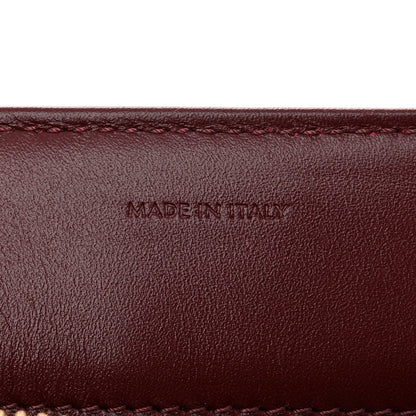 Celine Satinated Calfskin Medium 16 Top Handle Bag Light Burgundy 7 of 11