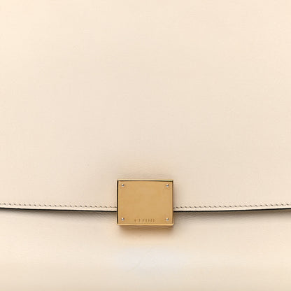 Celine Calfskin Suede Whipsnake Medium Trapeze Black White 7 of 12