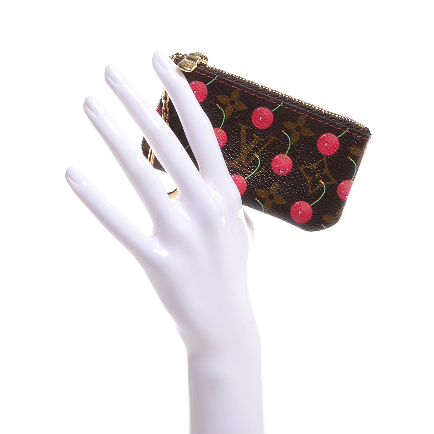 Monogram Cerises Key Pouch