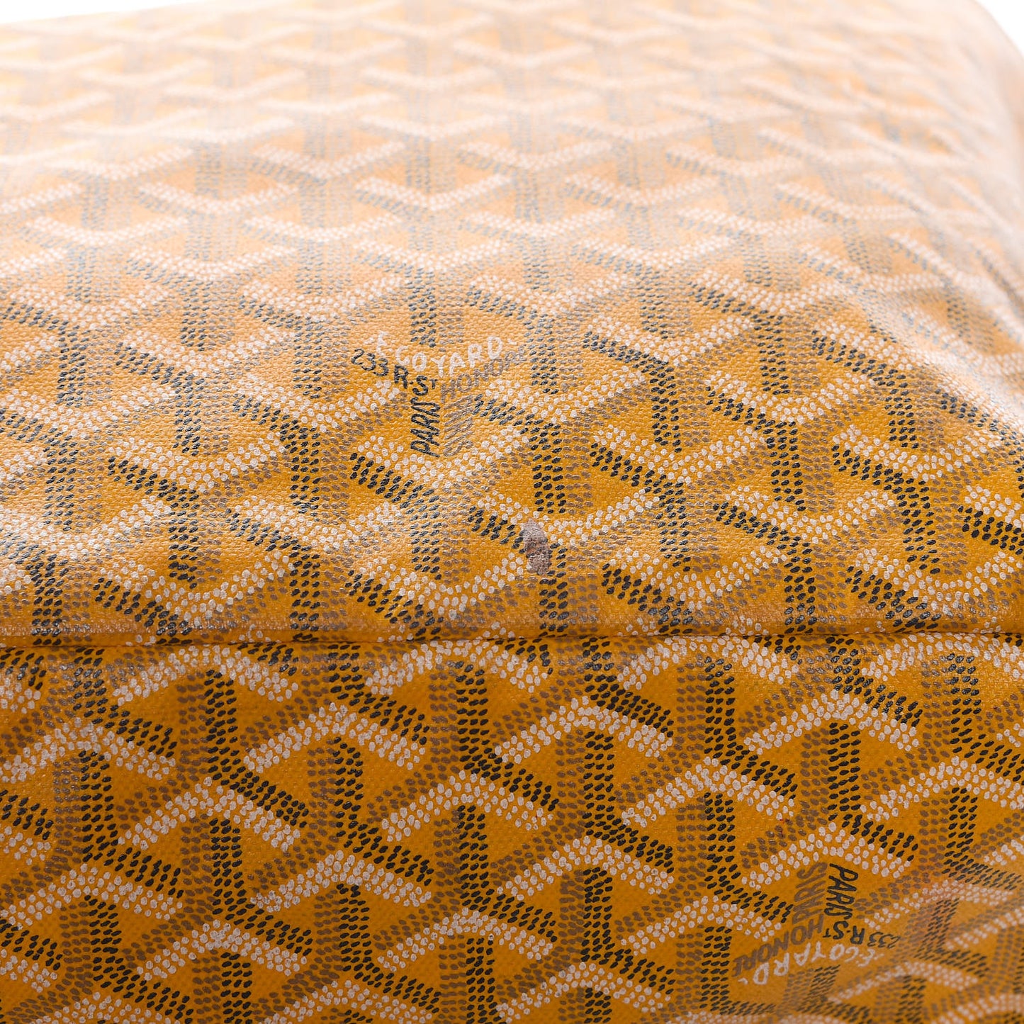 Goyardine Saint Louis PM Yellow
