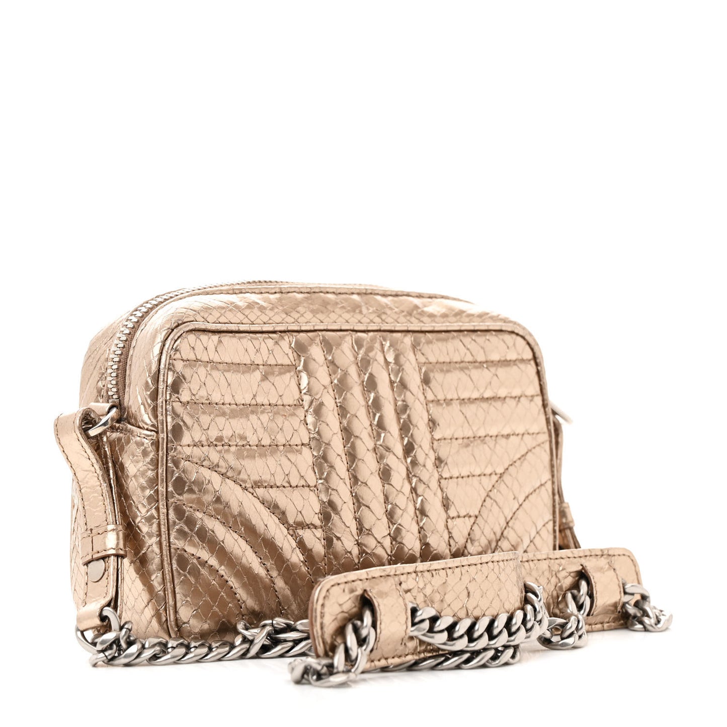 Metallic Ayers Impunture Diagramme Crossbody Bag Quarzo Mordo