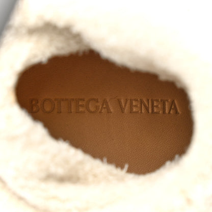 Bottega Veneta Spongy Knit The Bold Mid Calf Boots 39 Wax 8 of 8