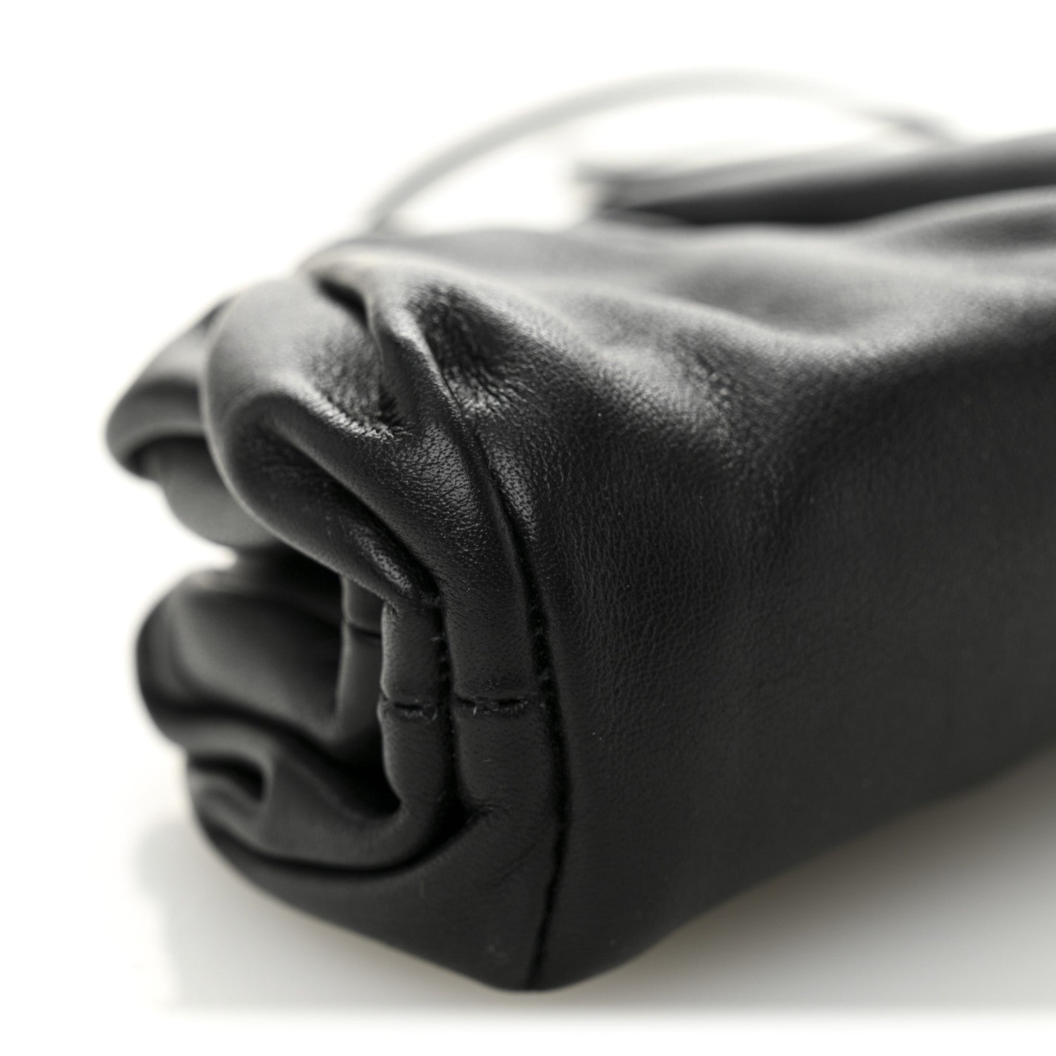Bottega Veneta Butter Calfskin Coin Purse Black 8 of 9