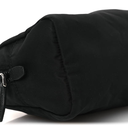 Prada Re-Nylon Vela Saffiano Wristlet Black 10 of 12