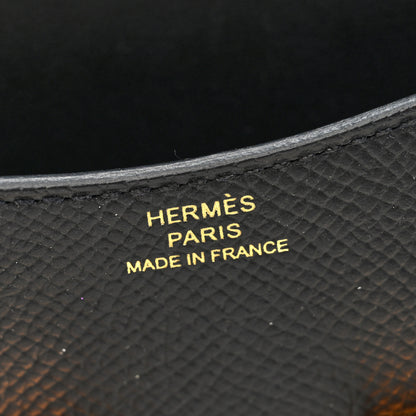 Hermes Epsom Constance Slim Wallet Black 7 of 8