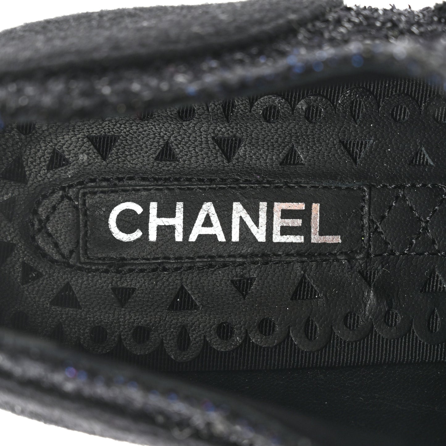 Tweed Lace Up Platform Oxfords 38 Black Blue