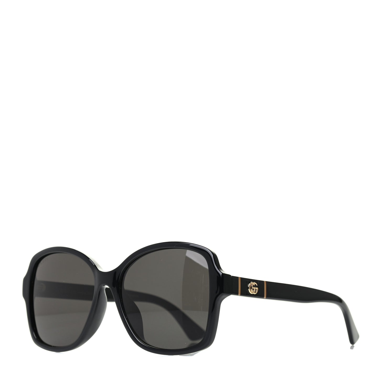 Acetate Square Sunglasses GG0765SA Black