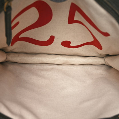 Gucci Calfskin Kingsnake Print Vertical Tote Black 5 of 10