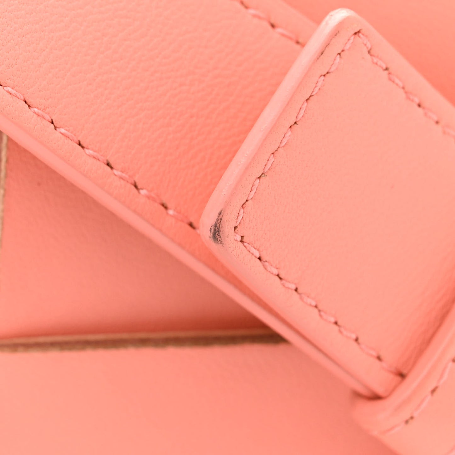 Nappa Maxi Intreccio Cassette Bag Peach