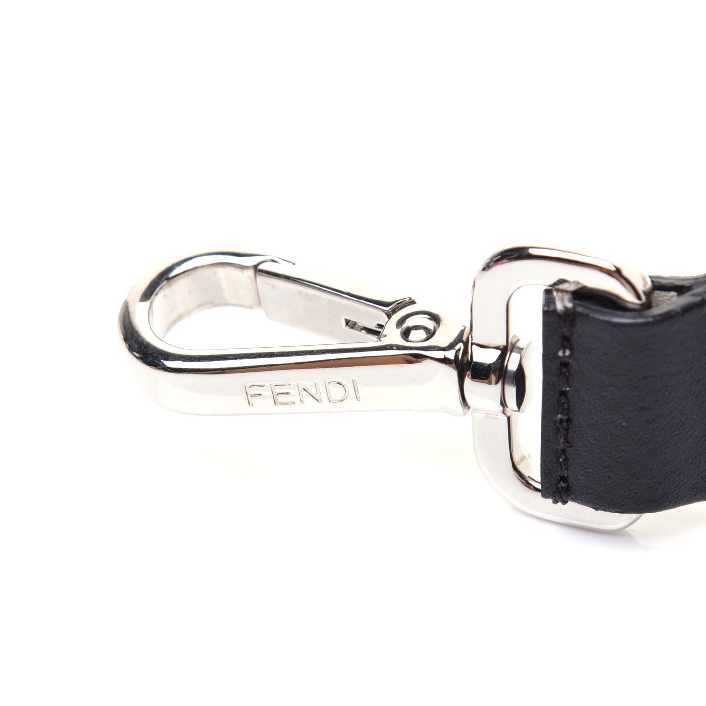 Vitello Liberty Grommet Bi-Color Mini Strap You Black Camelia