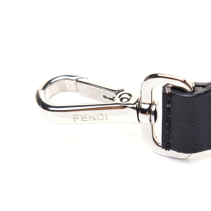 Fendi Vitello Liberty Grommet Bi-Color Mini Strap You Black Camelia 4 of 6