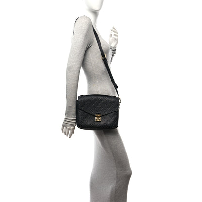 Louis Vuitton Empreinte Pochette Metis Black 2 of 11