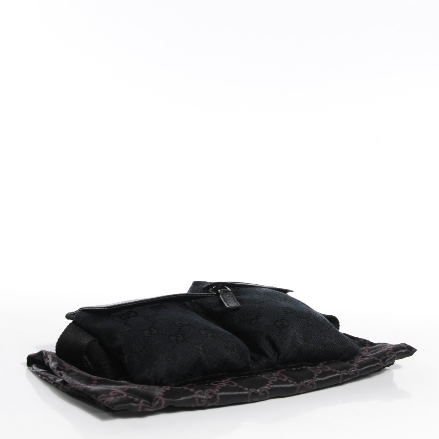 Monogram Belt Bag Black