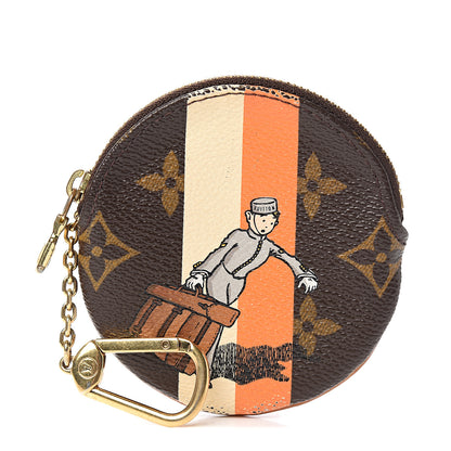 Louis Vuitton Monogram Groom Round Coin Purse 1 of 7