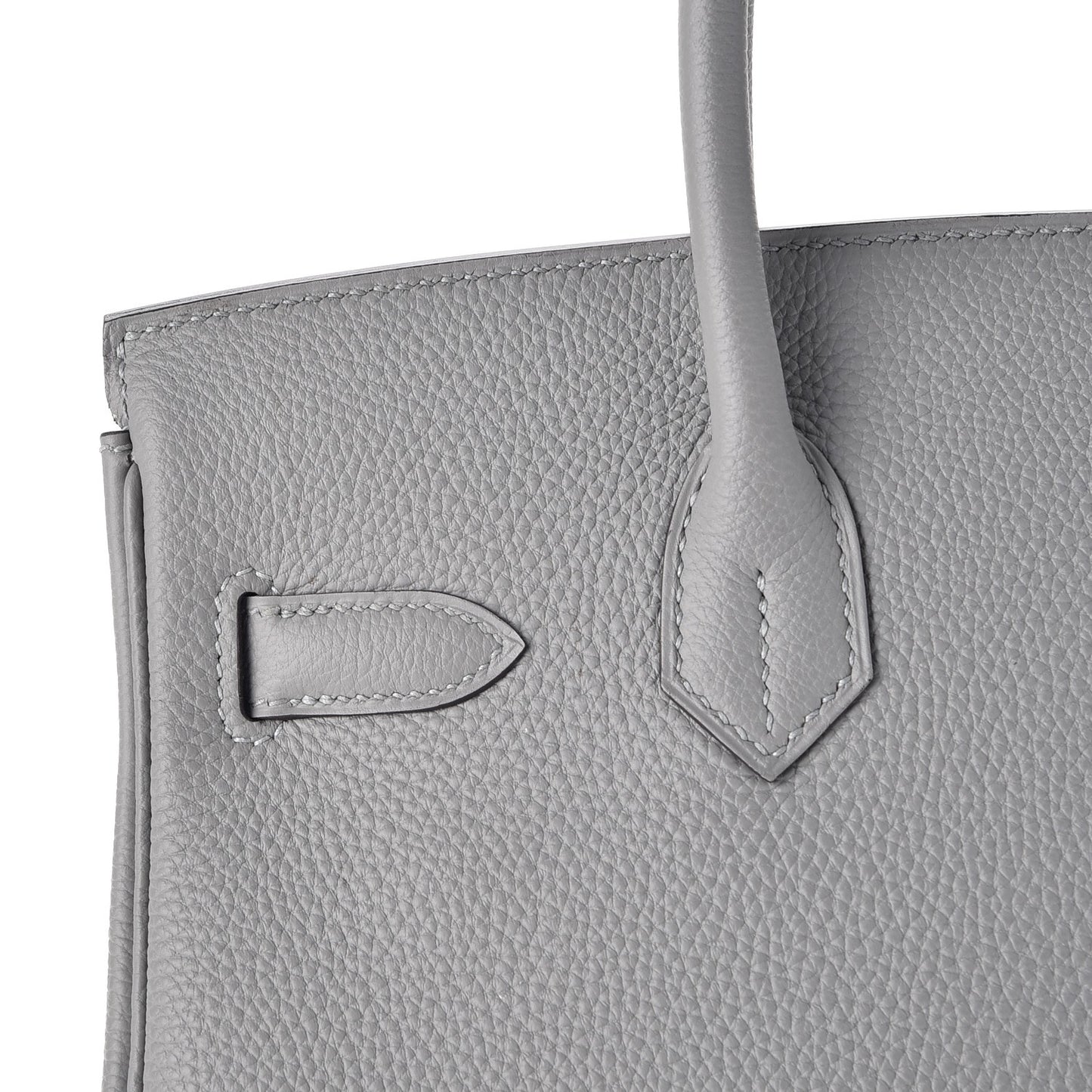 Togo Birkin 30 Gris Mouette