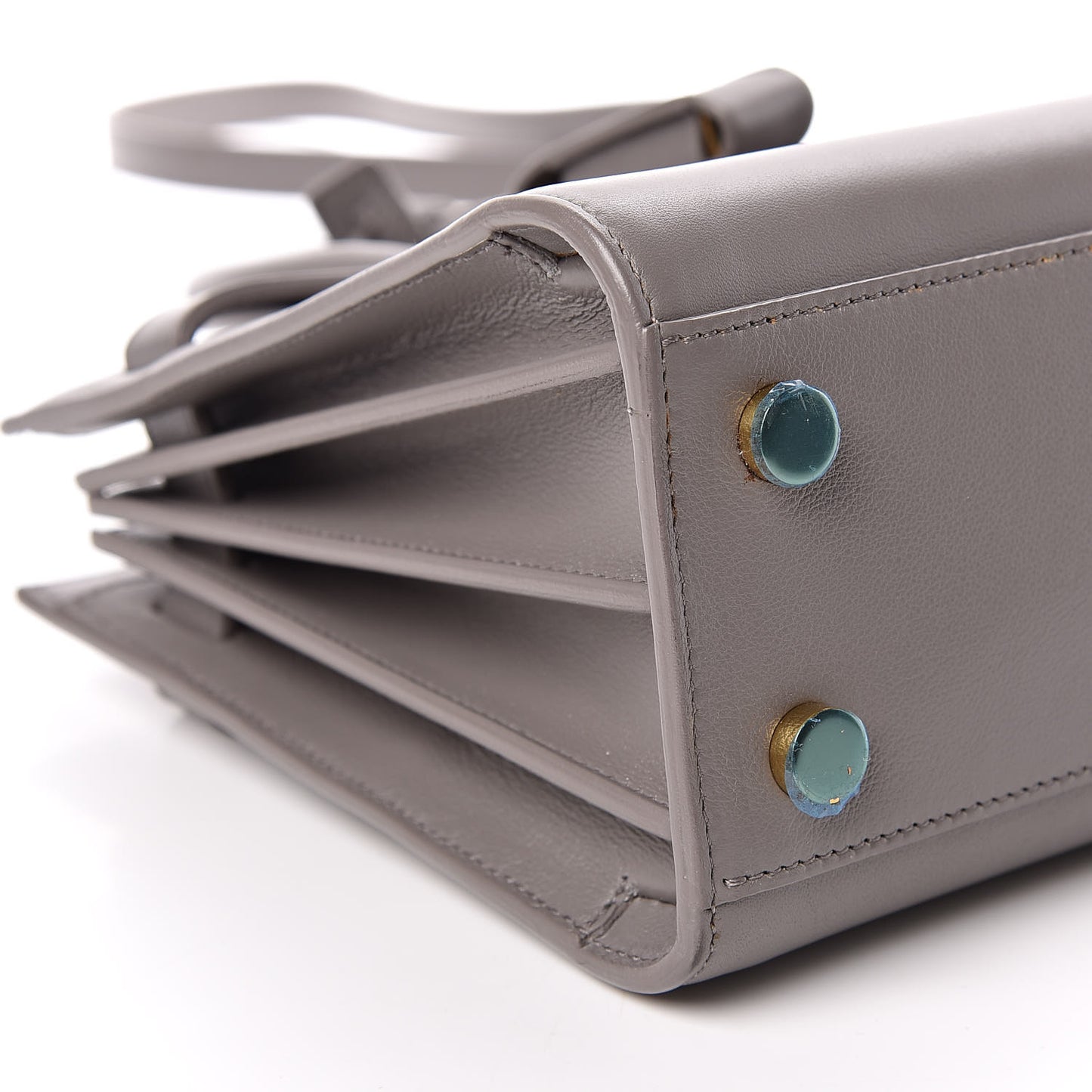 Calfskin Nano Sac De Jour Fog