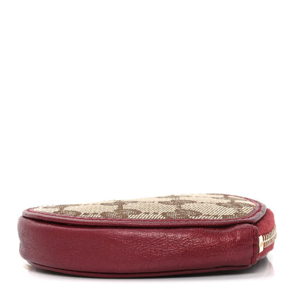 Gucci Monogram Heart Coin Purse Red 4 of 8