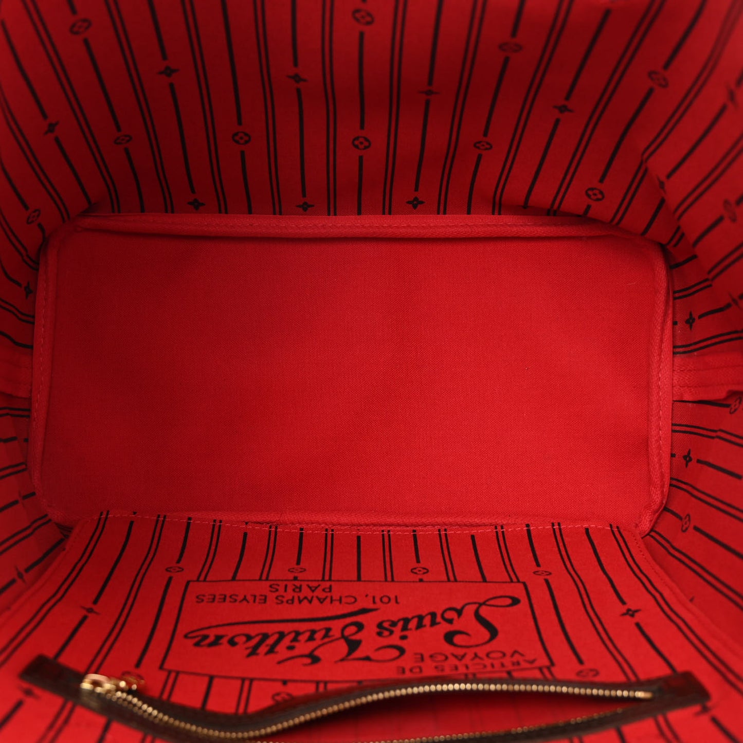 LOUIS VUITTON Damier Ebene Neverfull MM