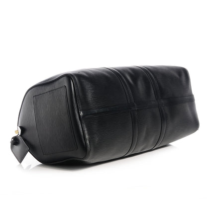 Louis Vuitton Epi Keepall 50 Black 4 of 7