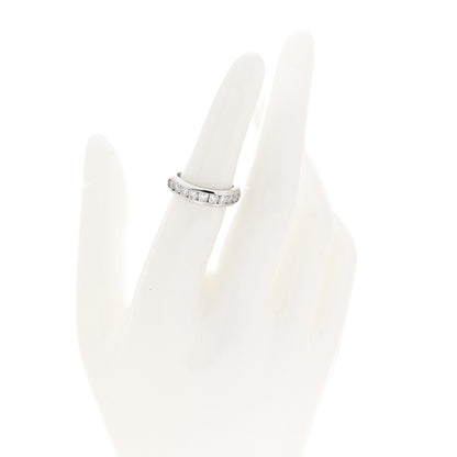 Tiffany Platinum Diamond Princess Lucida Half Circle Wedding Band Ring 50 5.5 2 of 6