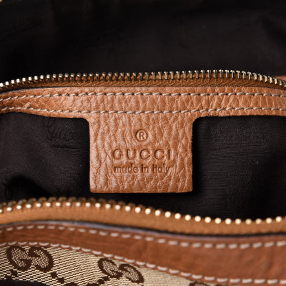 Gucci Monogram Medium Top Handle Bag Brown 5 of 10