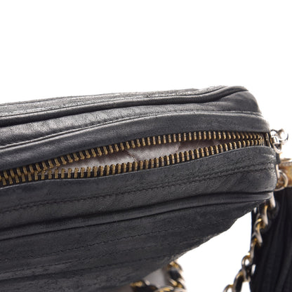 Chanel Lambskin Tassel Camera Case Black 10 of 16