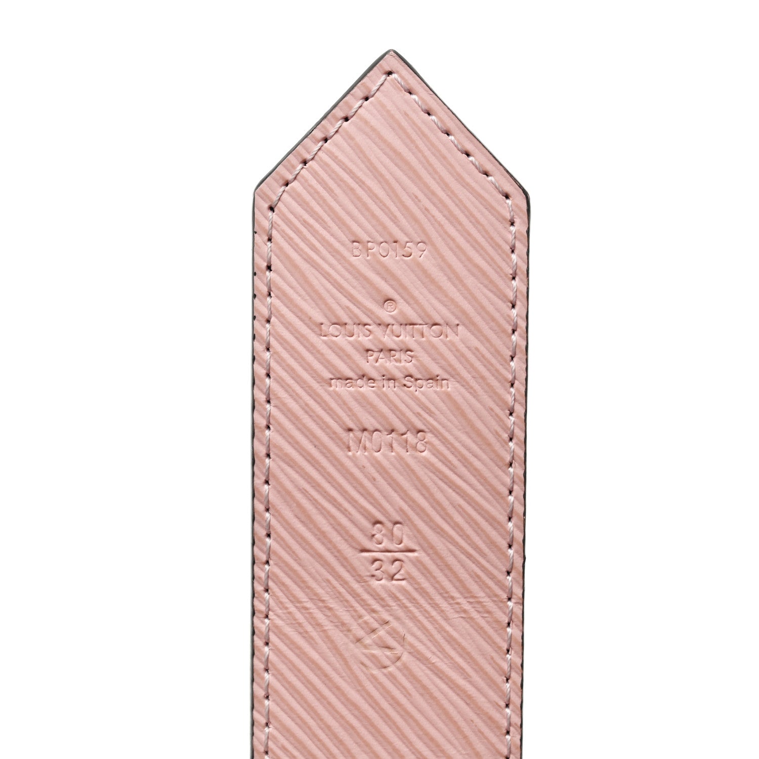 Louis Vuitton Monogram Epi 35mm LV Circle Reversible Belt 80 32 Rose Ballerine 4 of 9