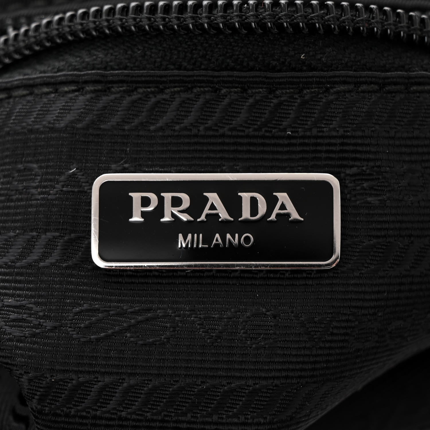 Prada Tessuto Nylon Studded New Vela Hobo Black Fuoco 6 of 10