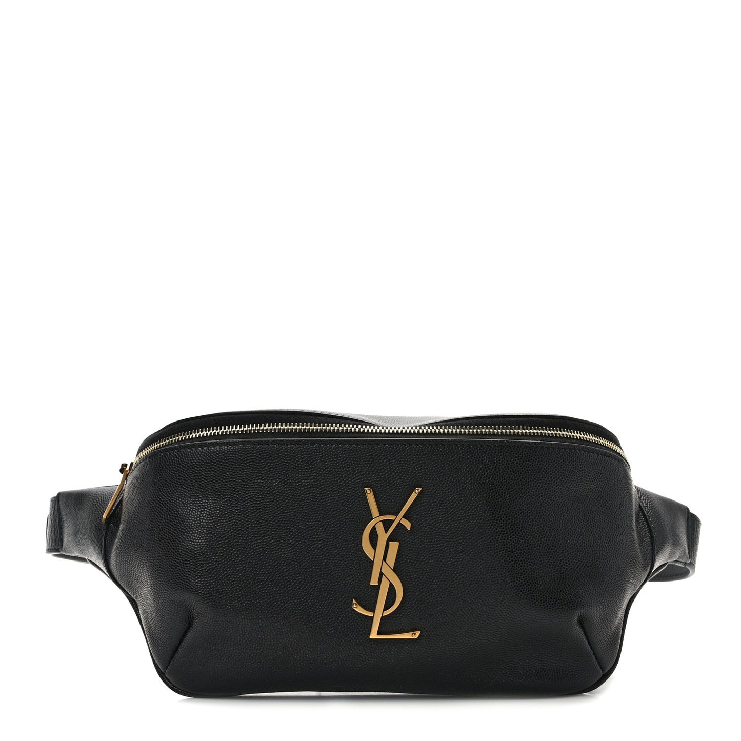 Grain De Poudre Monogram Belt Bag Black