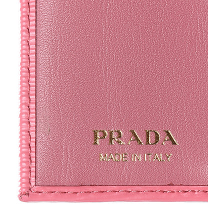 Prada Vitello Move Bifold Wallet Peonia 6 of 8