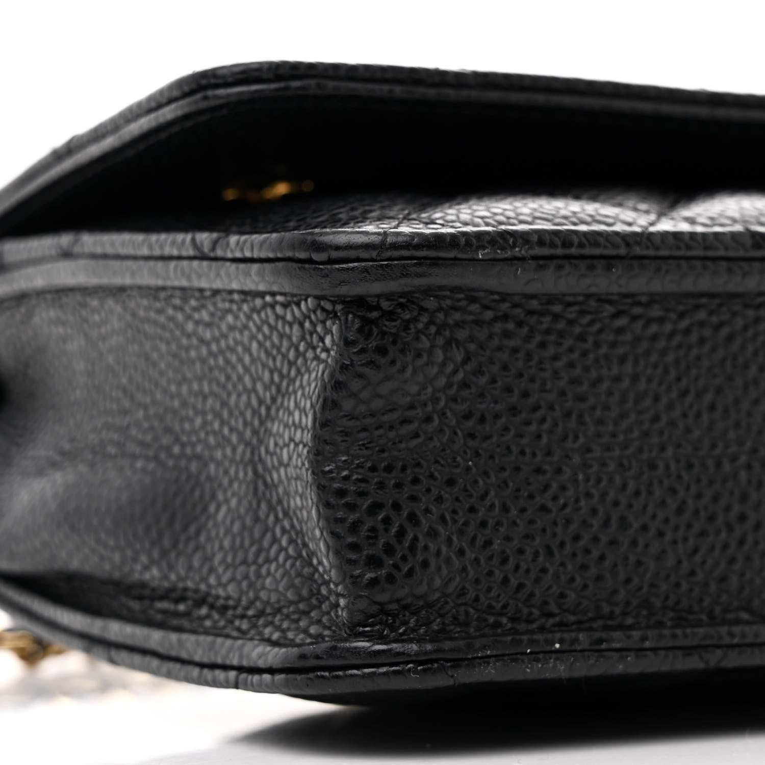 Chanel Caviar Quilted Wallet on Chain WOC Black 10 of 11