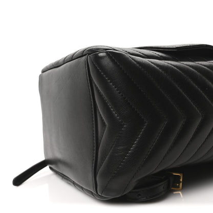 Saint Laurent Lambskin Matelasse Monogram Joe Backpack Black 10 of 10