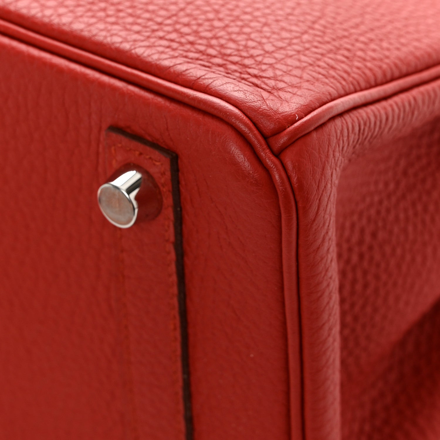 Hermes Togo Birkin 25 Vermillion 13 of 14