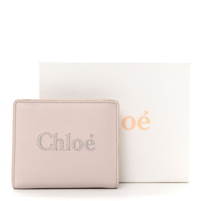 Chloe Shiny Calfskin Sense Compact Wallet Wild Grey 12 of 12