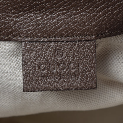 Gucci GG Supreme Monogram Web Ophidia Bucket Bag Brown 6 of 7