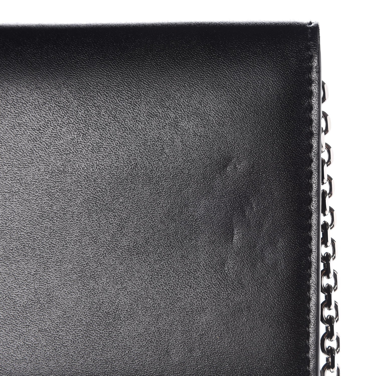 Fendi Vitello Liberty Fun Fair Studded Continental Wallet On Chain Black Multicolor 8 of 9