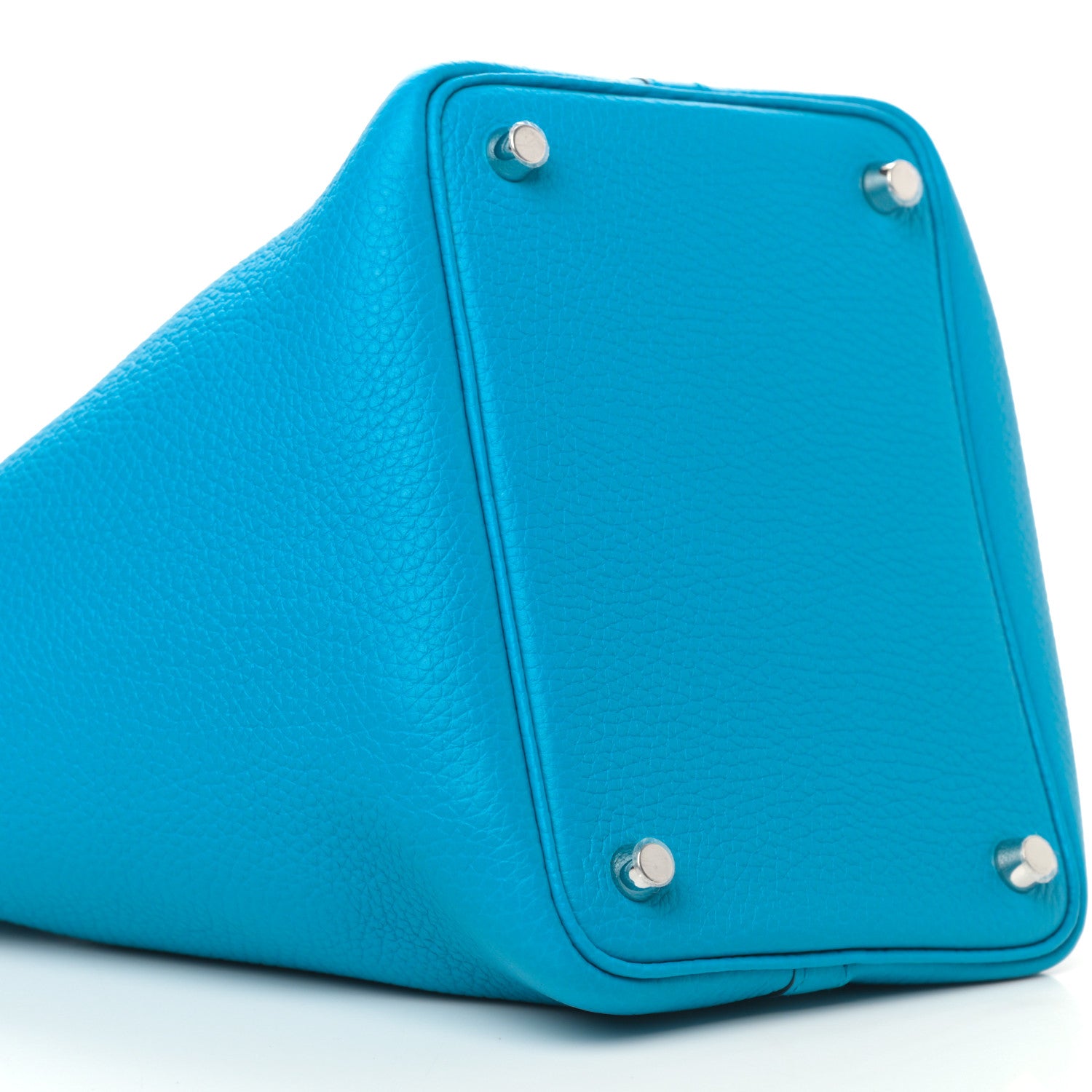 Hermes Taurillon Clemence Picotin Lock 18 PM Bleu Frida 7 of 9