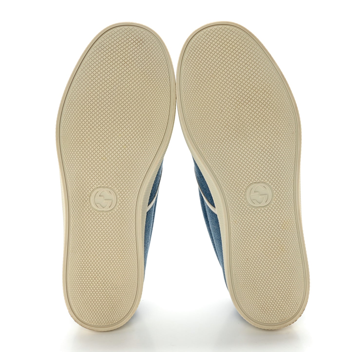 Kura Denim Logo Embroidered Mens Slip On Sneakers 7.5 Blue