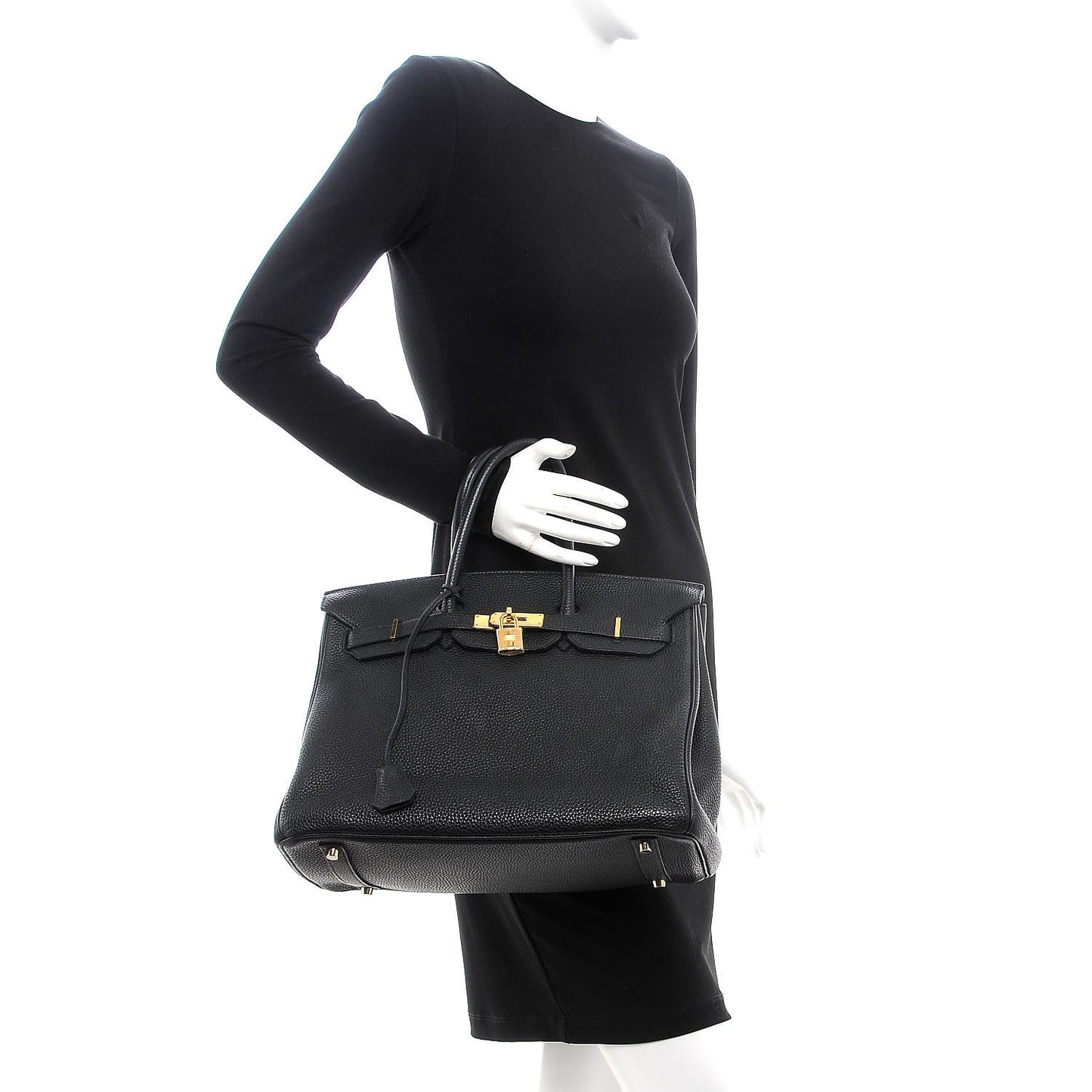 Togo Birkin 35 Black