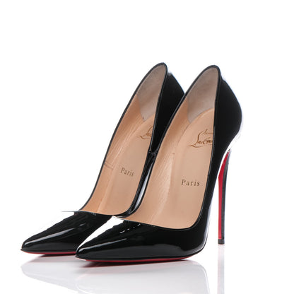 Christian Louboutin Patent So Kate 120 Pumps 37.5 Black 3 of 7