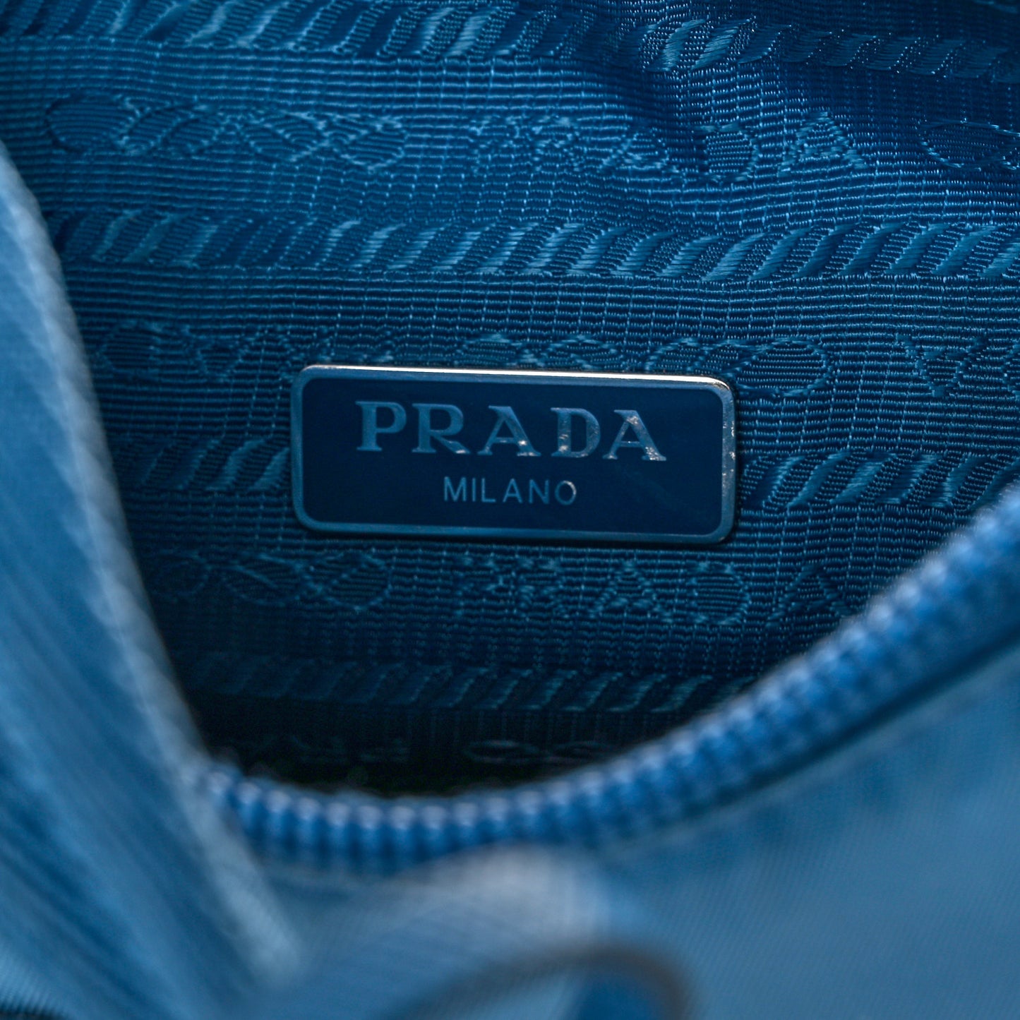 Re-Nylon Saffiano Mini Re-Edition 2000 Bag Pervinca