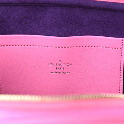 Louis Vuitton Calfskin Embossed Monogram Vuittamins Utility Crossbody Rose Violet 6 of 11