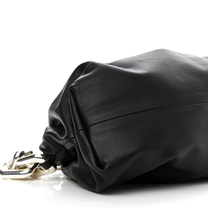 Bottega Veneta Calfskin The Pouch Chain Black 8 of 9