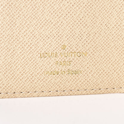 Louis Vuitton Damier Azur Patch Small Ring Agenda Cover 8 of 11