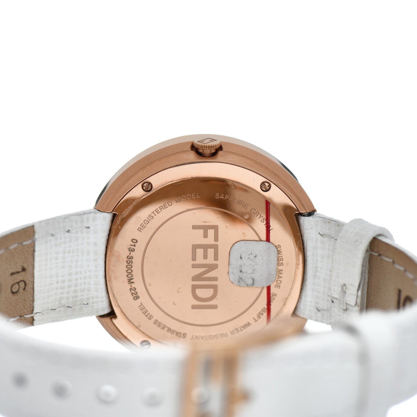 Stainless Steel Calfskin 36mm My Way Quartz Watch White
