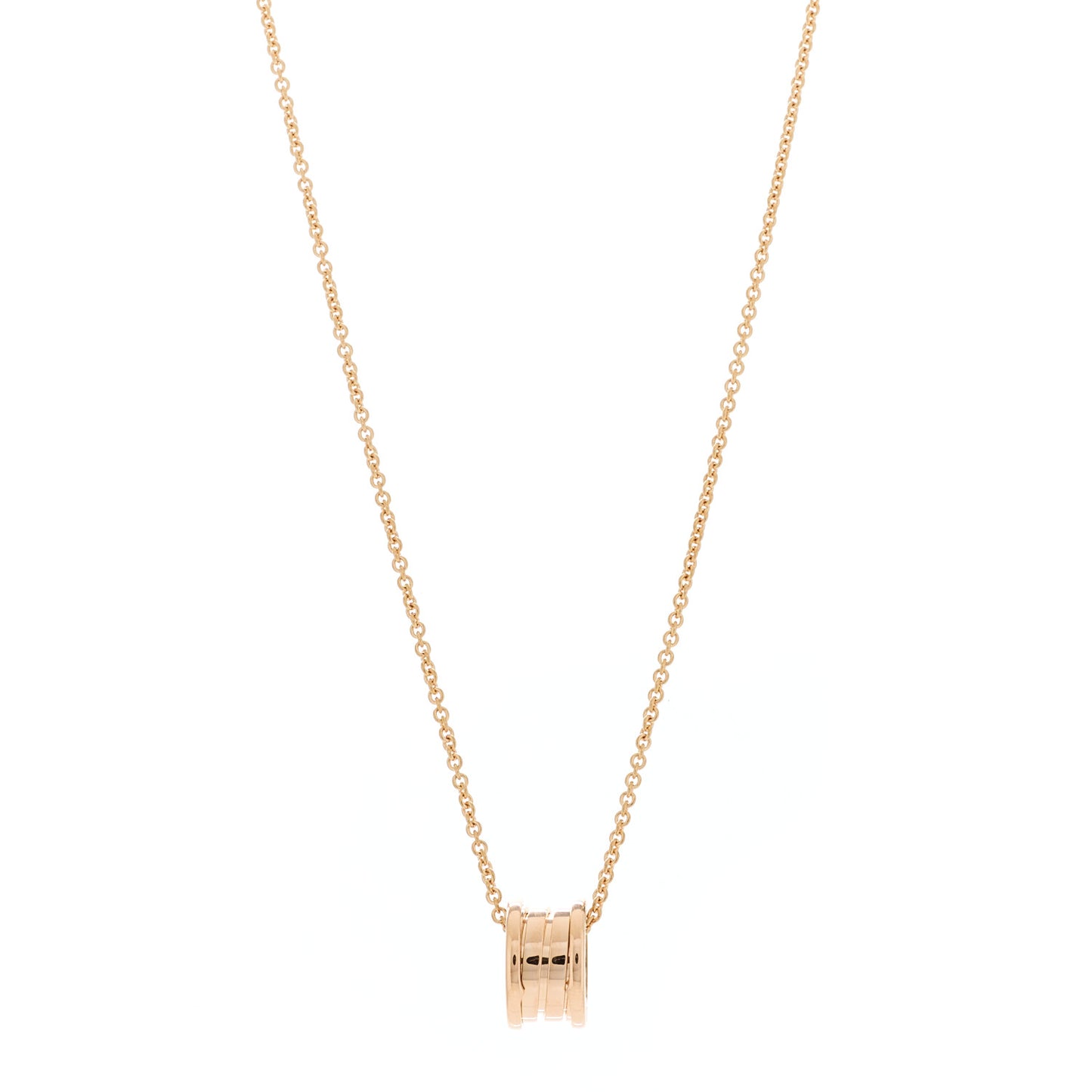 18K Rose Gold B.Zero1 Pendant Necklace