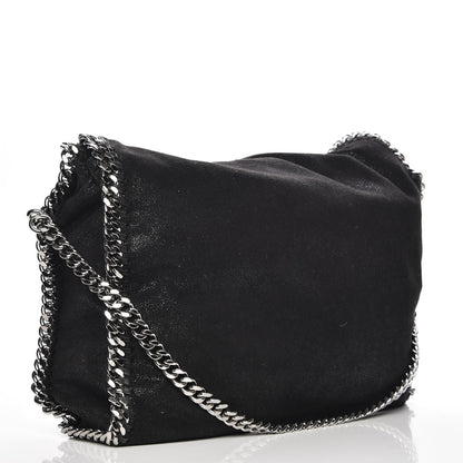 Stella McCartney Shaggy Deer Falabella Fold Over Tote Black 4 of 10